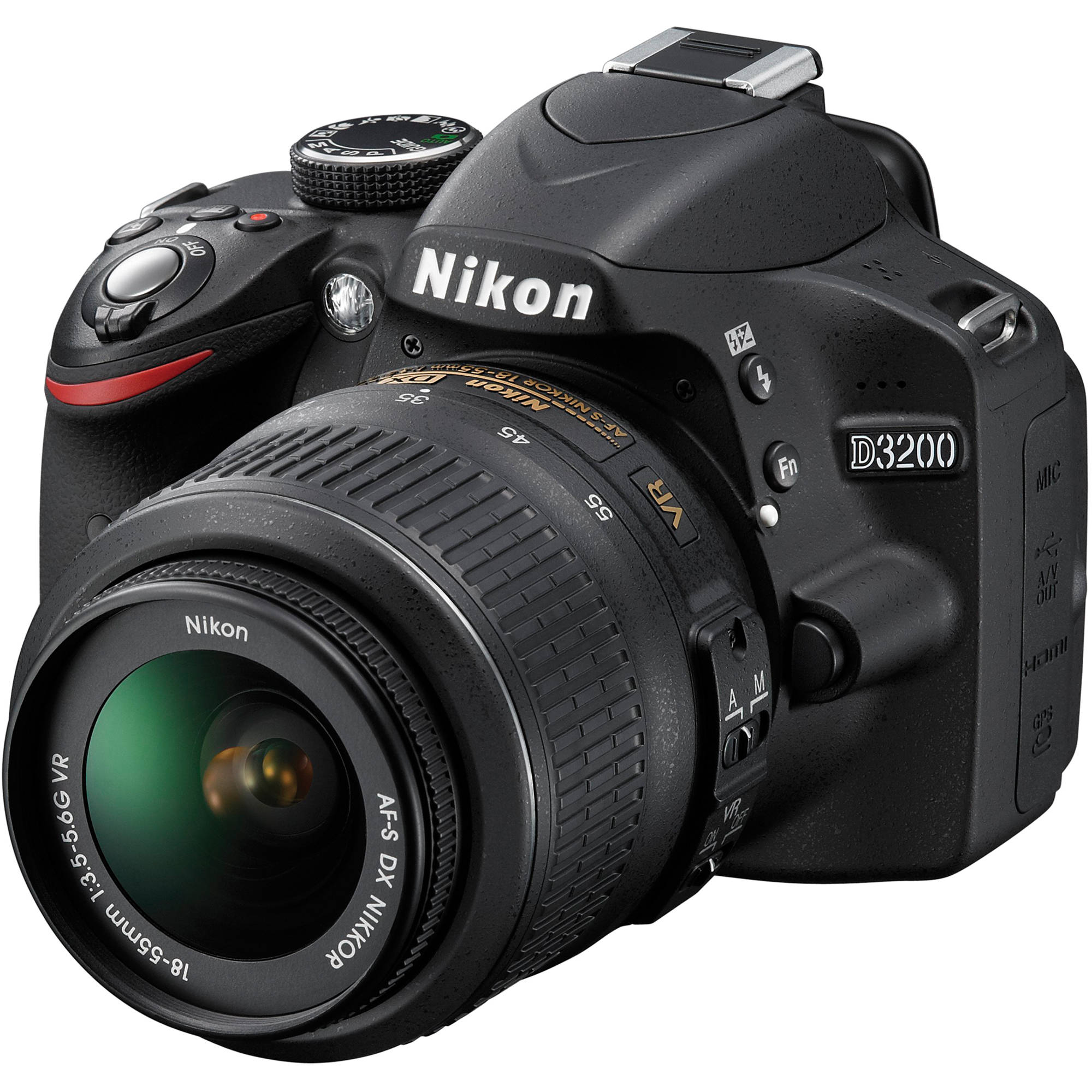 Hot Deal – Nikon D3200 w/ 18-55mm Lens for $294 ! (1 Year Nikon Warranty)
