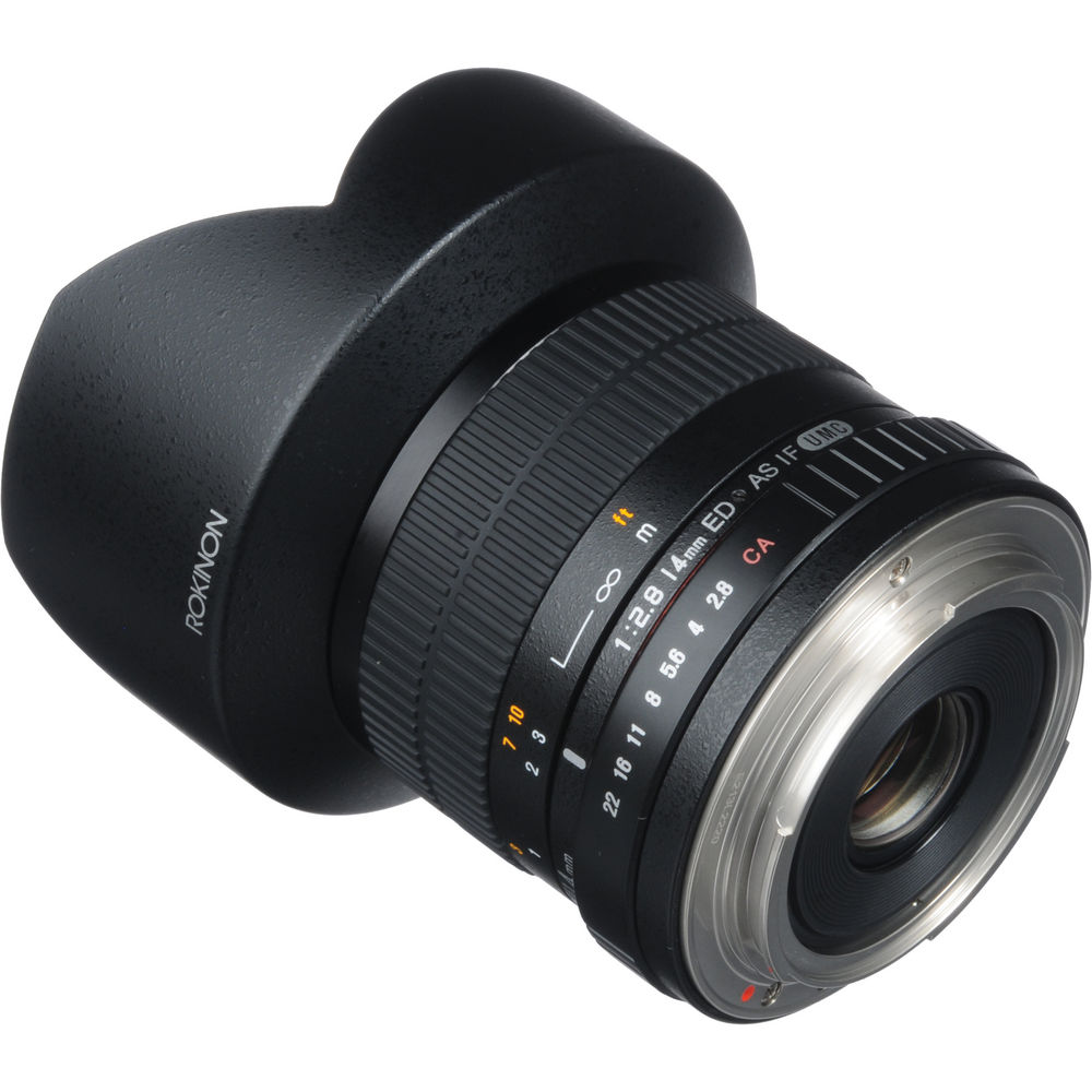 Today Only – Rokinon 14mm f/2.8 IF ED UMC Lens with AE Chip for $289 at B&H Photo & Amazon !