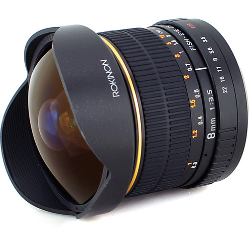 Hot Deal – Rokinon 8mm f/3.5 Fisheye Lens for $179 !