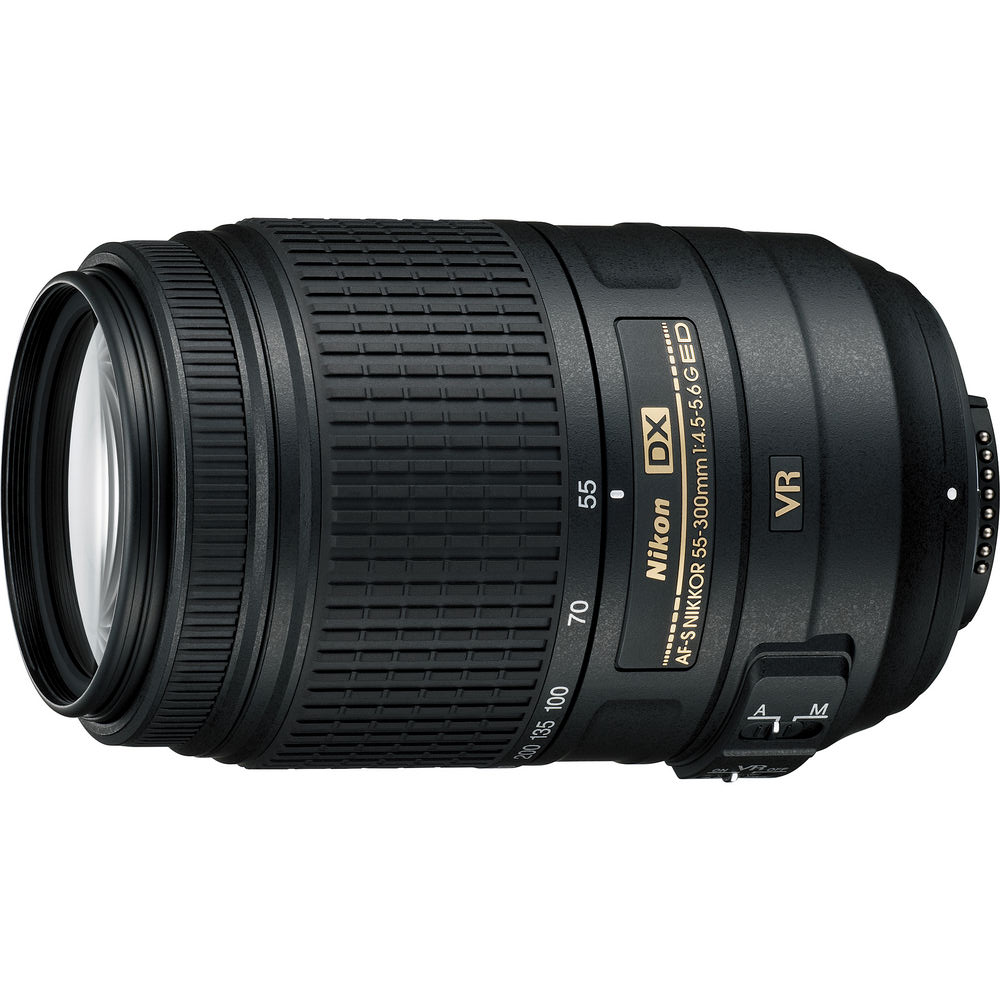 Refurbished AF-S NIKKOR 55-300mm f/4.5-5.6G ED VR Lens for $189 at BuyDig !