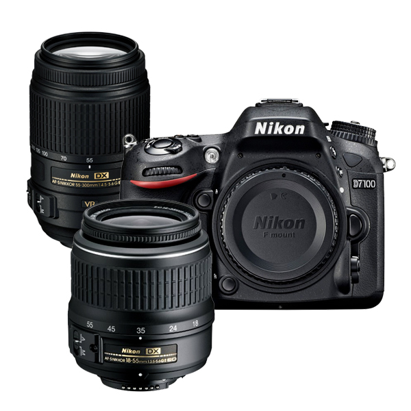 Hot Deal Back – Refurbished Nikon D7100 w/ 18-55mm & 55-300mm for $699 !