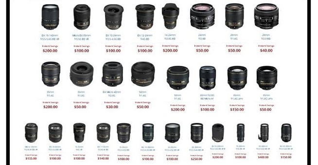 Up to $900 Off Instant Saving on Nikon DSLR & Lens Bundles now Live !