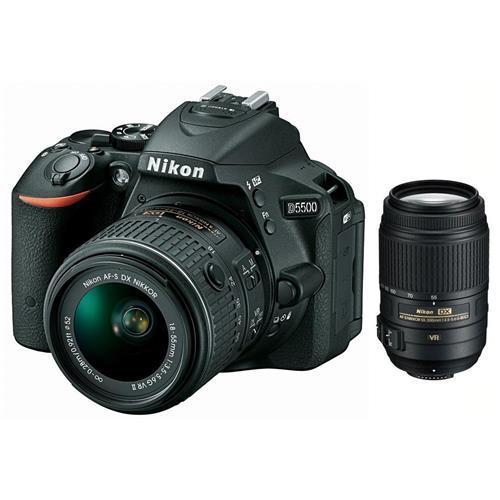 Hot Deal – Refurbished Nikon D5500 w/ 18-55 & 55-200 Lenses for $599 at BuyDig !