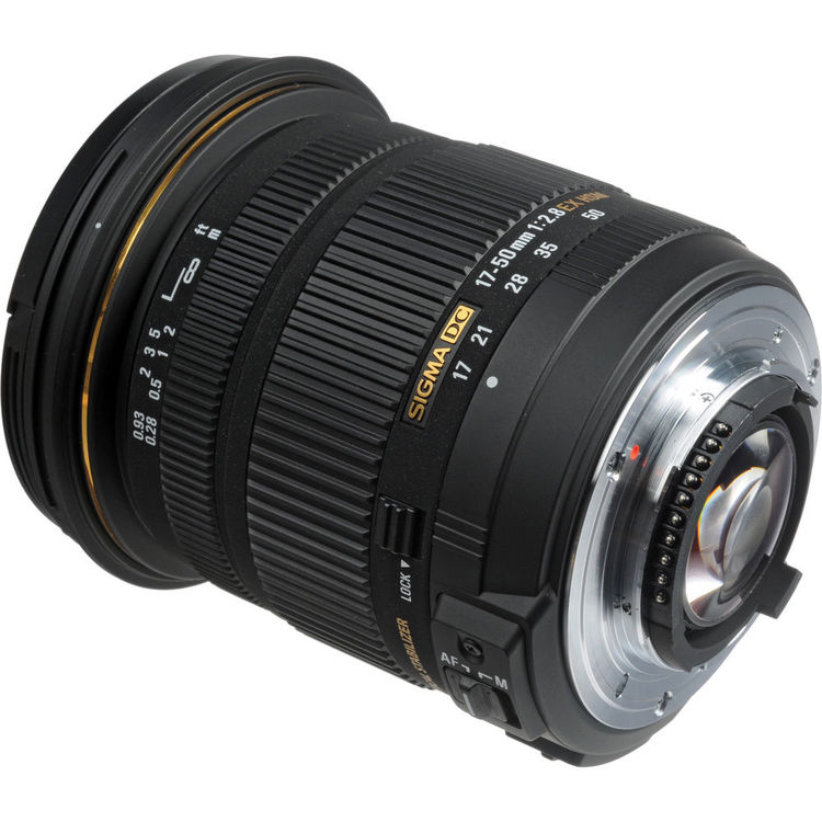 Super Hot – Sigma 17-50mm f/2.8 EX DC OS HSM Lens for $299 at BuyDig ! (Authorized Dealer)
