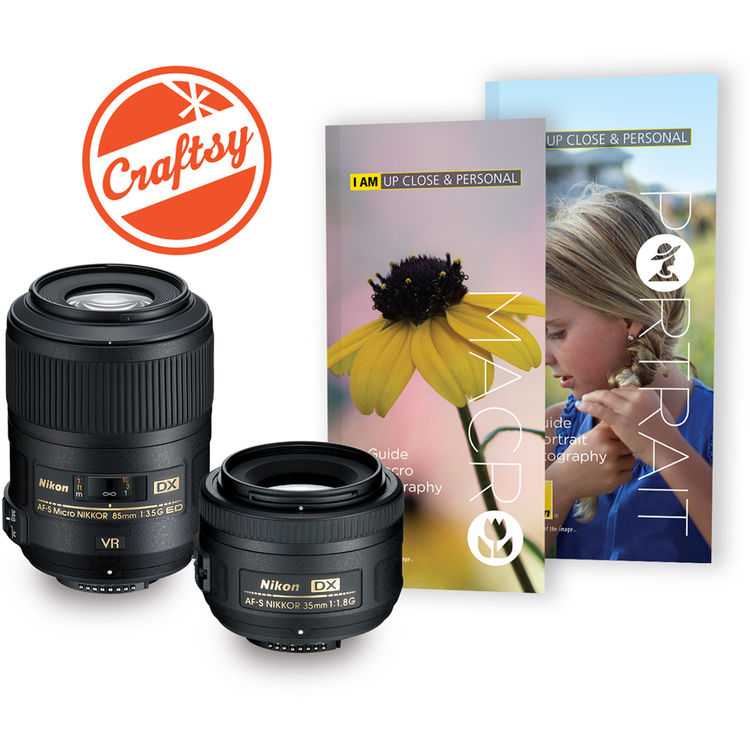 Hot Deal – Nikon DX 85mm f/3.5 and 35mm f/1.8 Lens Kit for $497 at B&H Photo !