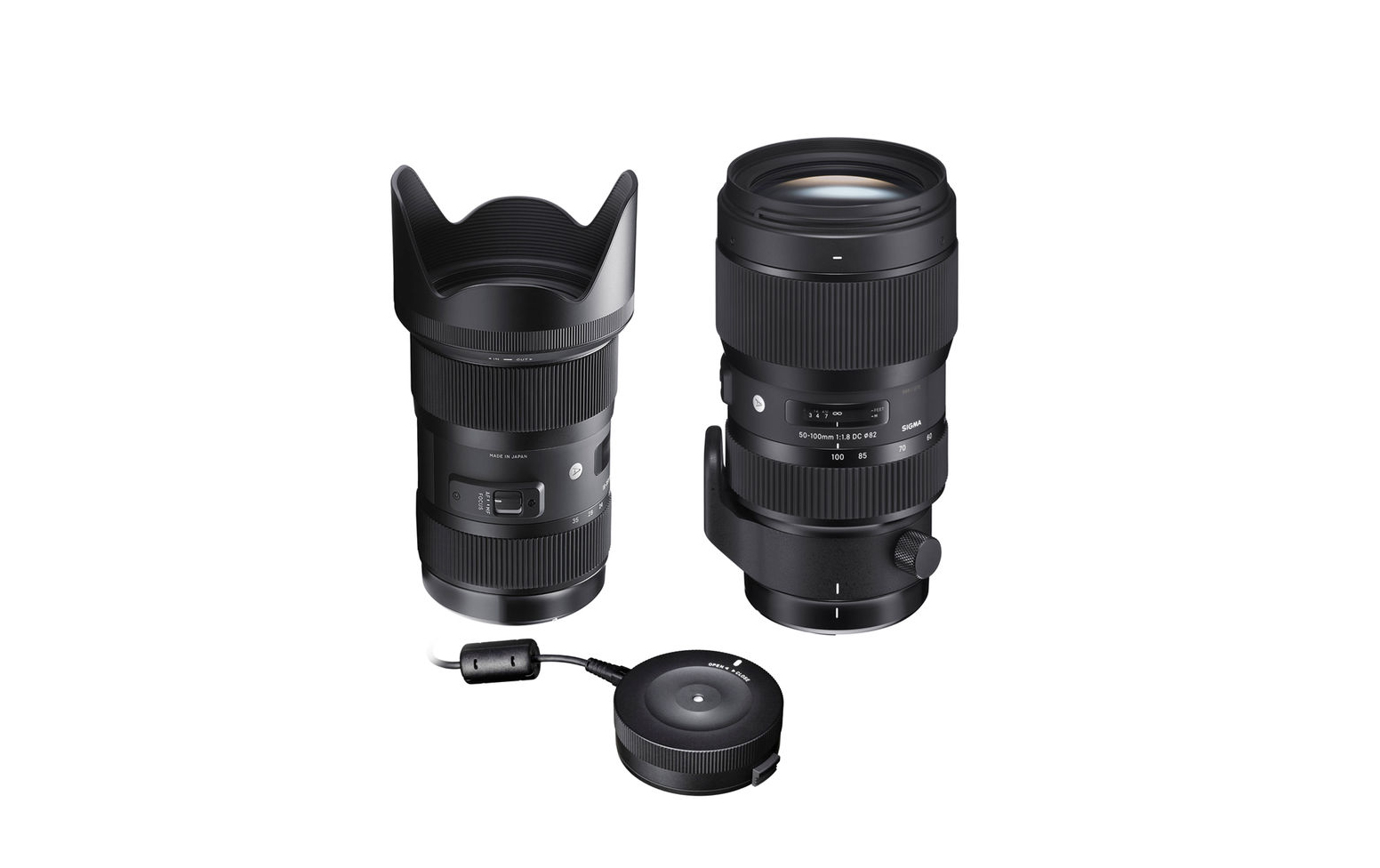 $160 Off on Sigma 18-35mm f/1.8 & 50-100mm f/1.8 DC HSM Art Lenses