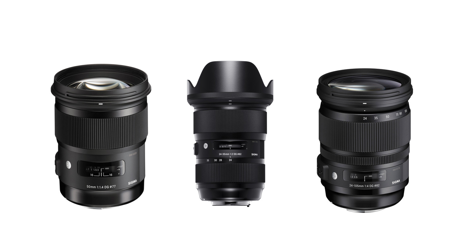 Today Only – Up to $200 Off on Sigma 50mm f/1.4, 24-35 f/2, 24-105 f/4 Art Lenses !