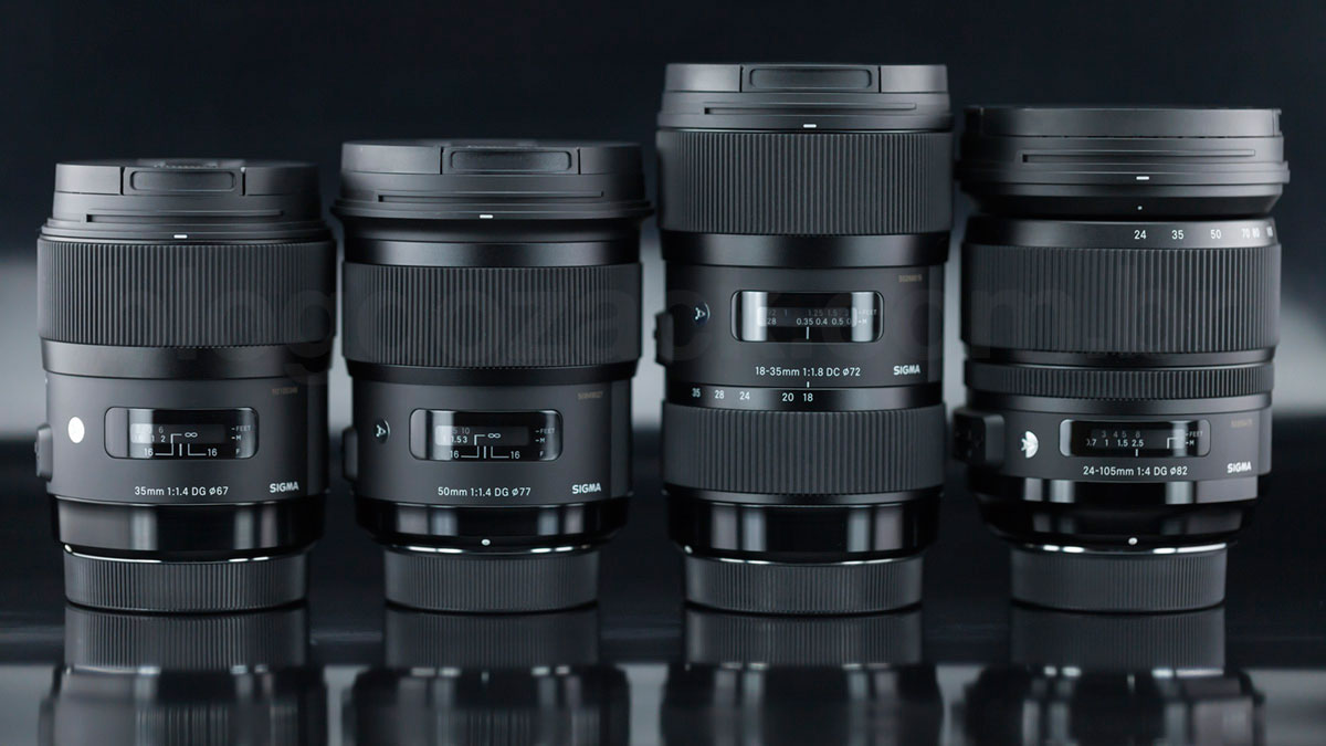 Up to $100 Off on Sigma 12-24mm, 50mm, 24-105mm and 24-35mm Lenses