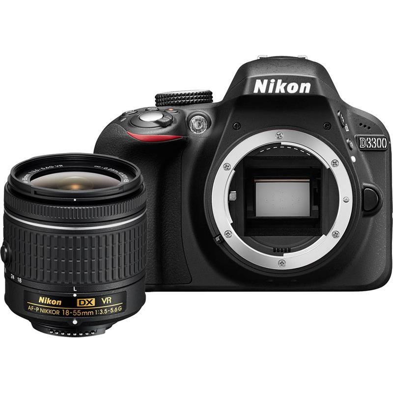 Hot Deal – Nikon D3300 w/ AF-P 18-55mm Lens for $369 ! (Grey Market)