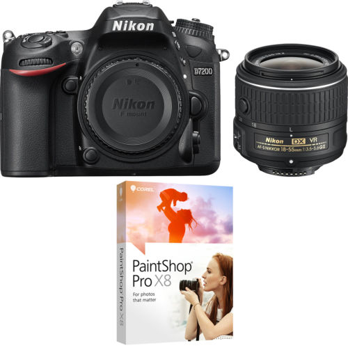 Hot Deal – Refurbished Nikon D7200 w/ 18-55mm Lens for $699 at BeachCamera !