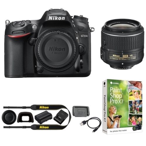 Hot Deal – Refurbished Nikon D7200 w/ 18-55mm Lens Bundle for $719 at BeachCamera !