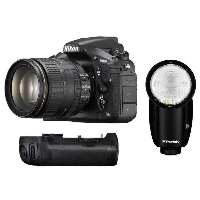 Hot Deal – Nikon D810 w/ 24-120mm Lens + Battery Grip + Profoto A1 Light for $3,997 at Adorama !