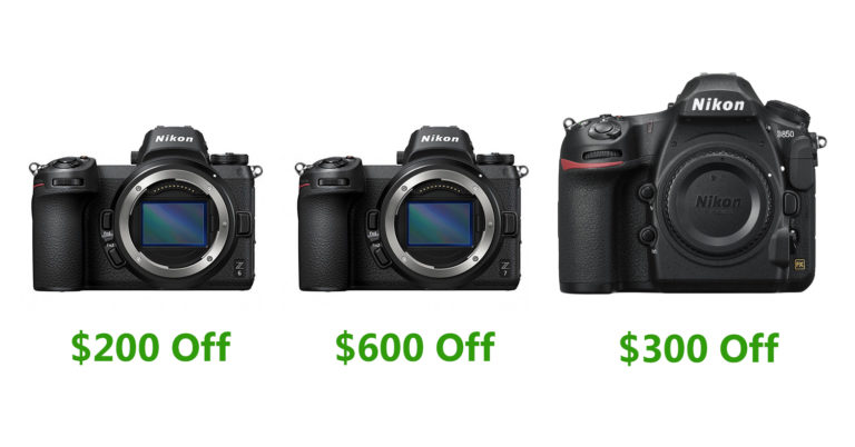 Expired this Weekend: $200 Off on Z6, $600 Off on Z7, $300 Off on D850, Up to $650 Off on Lenses !
