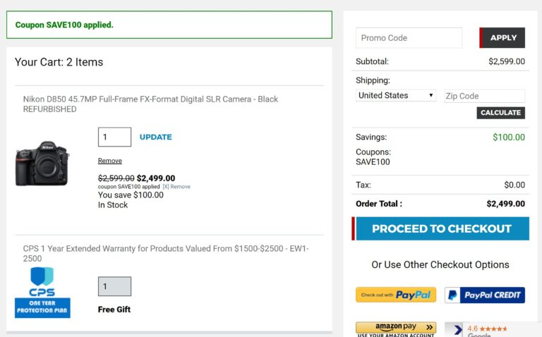 Hot Deal – Refurbished Nikon D850 now $2,499 at BuyDig !